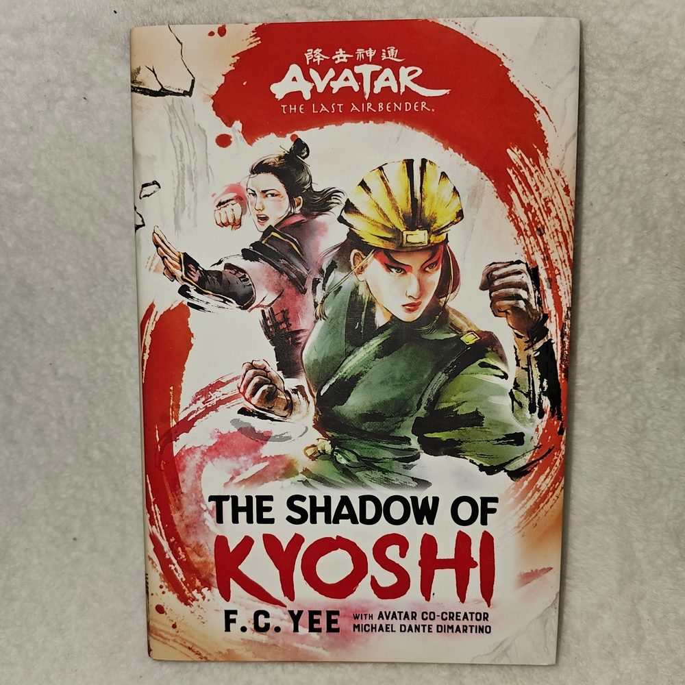 ATLA The Shadow Of Kyoshi by F.C. Yee with Michael Dante Dimartino Hardcover Boo
